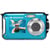 AGFAPHOTO Realishot WP8000 - Appareil Photo Numérique Étanche, 3m/10, 24 MP, Vidéo Full HD, Double écran LCD, Zoom Digital 16x, Stabilisateur Numérique, Batterie Lithium - Bleu