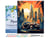 Peinture par Numéro Figured'Art avec Cadre - Voiture Art Déco à New York - Kit de Loisir Créatif DIY Numéro d'Art Complet - 40x50cm toile tendue sur châssis