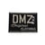 Ecusson thermocollant DMZ noir 5cmx3,5cm