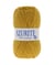Pelote à tricoter AZURITE de Distrifil - Laissez votre créativité briller à petit prix ! - certifié Oeko-Tex 23245 Jaune moutarde