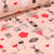 Tissu Coton imprimé Vignobles sur fond Beige