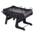 Babyfoot pliable Powerkick Pro noir tapis gris