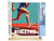 Peinture par Numéro Figured'Art - Affiche sportive Athlétisme - Kit de Loisir Créatif DIY Numéro d'Art Complet - 40x50cm toile roulée + châssis en bois à monter