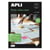 Papier Brillant R/V 160G.100  Feuilles