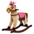 Cheval a bascule indien peluche avec sons - knorrtoys - 40551