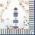 4 serviettes en papier découpage collage 33 cm Easy Life LA MARINE