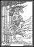 Tableau velours a colorier LICORNE GREGORY Sericolor