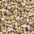 Tissu Mousseline lurex abstraits Bordeaux