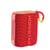 Enceinte Bluetooth Étanche IPX7 Son Haute-Fidélité Lecture TF AUX Mp3 Wav Rouge YONIS