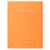 Paquet de 50 chemises imprimées 2 rabats SUPER 210 - 24x32cm - Orange - x 5 - Exacompta