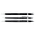 Porte-mine BIC - Criterium - Corps plastique noir - Mine HB 0,5 mm - Lot de 3