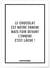 Affiche 'Le chocolat est notre ennemi...' | A3 : 29,7x42cm