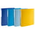 Classeur 4 anneaux 30mm polypropylène recyclé BeeBlue - A4 Maxi - Couleurs assorties - x 12 - Exacompta