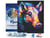 Diamond Painting Broderie Diamant Figured’Art 40x50cm toile tendue sur châssis en bois - diamants carrés - Sanglier Coloré Abstrait