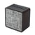 Enceinte Bluetooth Tissu Bois Avec Microphone Basses Puissantes Autonomie 10h Aux Tf Marron YONIS