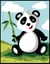 Kit Canevas Margot Panda 20x25 cm