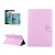 Housse Tablette Universelle 9' Protection Simili Cuir Support 4 Tenants Rose