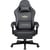 Chaise gaming GTPLAYER broderie - Tissu - Gris - 50 x 66 x 133 cm