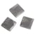 Mosaïque acrylique 1x1 cm métallique, argent brillant, boîte - env. 205 pces / 50 g