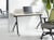 Bureau pliable Panneau de particules mélaminé (MFC) Marron clair BENDI - Beliani