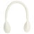 Lot de 2 anses de sac modernes 38 cm blanc