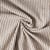 Tissu Coton d'ameublement Simone rayé Kaki sur fond Ecru