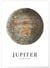 Affiche Jupiter | A3 : 29,7x42cm