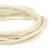 Bobine 50m Cordon damier polyester 5mm ecru
