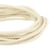 Bobine 50m Cordon damier polyester 5mm ecru
