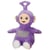 Peluche xl teletubbies violet - tinky winky 78 cm - grande peluche licence