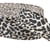 Bobine 14,5m sangle imprimé animalier léopard 38mm noir blanc