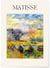 Affiche Matisse - Paysage Coloré | A3 : 29,7x42cm