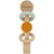 Hochet en silicone et bois - Mr. Fox - TRIXIE BABY