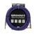 CABLE JACK 6.35 D/C - 6M - NYLON TRESSÉ VIOLET - GROOVIT®