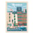 Affiche 30x40 cm - Rennes - Olahoop Travel Posters