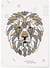 Poster Lion scandinave | A3 : 29,7x42cm