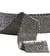 Bobine 8,8m galon pierres sur grille metal 38mm noir