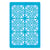 Pochoir plastique souple réutilisable 18,5 x 14,5 cm Fabrika Decoru DECORATION 318