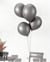 Ballon chrome Ø 30cm - lot de 10 - argent