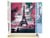Peinture par Numéro Figured'Art - Tour Eiffel au Printemps - Kit de Loisir Créatif DIY Numéro d'Art Complet - 40x50cm toile roulée + châssis en bois à monter