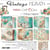 24 papiers scrapbooking 20 x 20 cm Craft O' Clock VINTAGE HEAVEN
