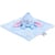 Doudou plat Stitch bleu 30 x 30 cm - SIMBA