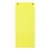 Paquet 100 fiches intercalaires horizontales unies perforées Forever - 105x240mm - Jaune - x 12 - Exacompta