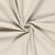 Tissu Bengaline de Viscose Mini Rayures blanc sur fond Ecru