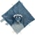 Doudou plat attache sucette Noukie's