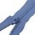 Fermeture fine à glissière non séparable polyester Bleu roi spirale 4mm
