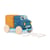Camion toupie a tirer – Bois et tissu - Lilliputiens - Orange