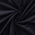 Tissu Velours ras d'habillement uni Noir