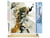 Peinture par Numéro Figured'Art - Paon doré - Kit de Loisir Créatif DIY Numéro d'Art Complet - 40x50cm toile roulée + châssis en bois à monter