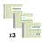 3 facturiers - Dupli - Autocopiants - 10,5x13,5cm - 50 feuilles - Exacompta - 13274E